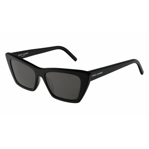 Солнцезащитные очки Saint Laurent SL276MICA 001, черный - изображение №1