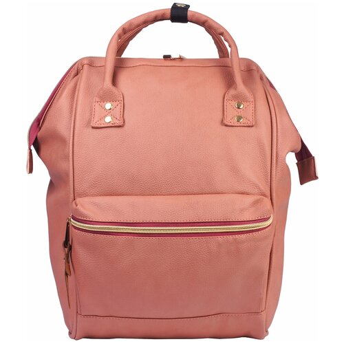 Рюкзак  поясная BRAUBERG, фактура зернистая, розовый, коралловый (розовый/коралловый)