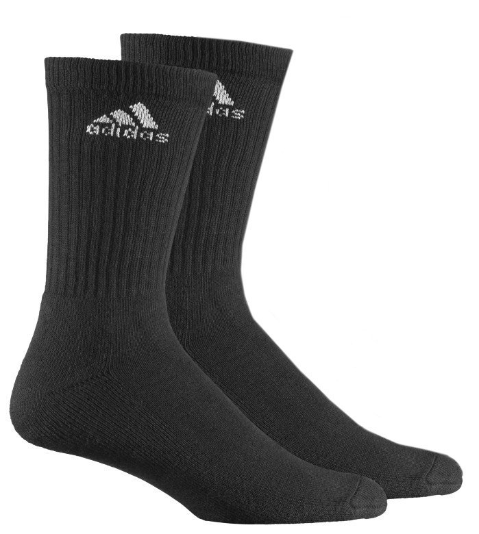 Носки длинные Adidas (черный) - изображение №1