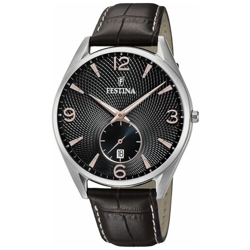 Наручные часы FESTINA Наручные часы Festina F6857/9, черный, серебряный (черный/серебристый/серебряный) - изображение №1
