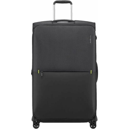 Чемодан-самокат Samsonite, 79 л, черный, серый (серый/черный/графит) - изображение №1