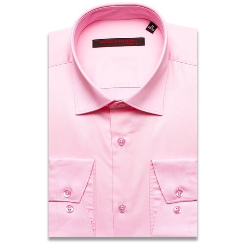 Рубашка ALESSANDRO MILANO, розовый - изображение №1