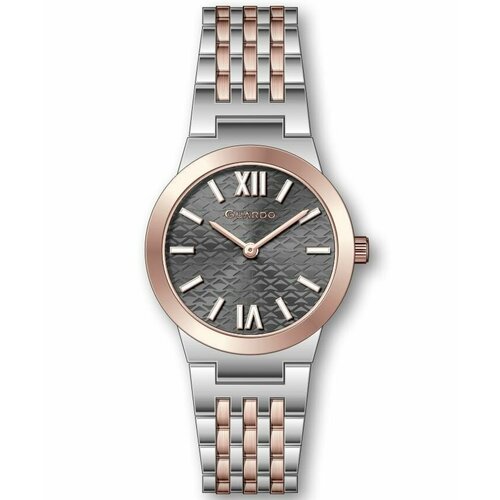 Наручные часы Guardo Premium Наручные часы Guardo Premium 12736-5, серебряный, золотой (серый/черный/серебристый/золотистый)