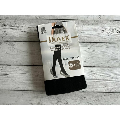 Колготки Dover для девочек, классические, черный - изображение №1
