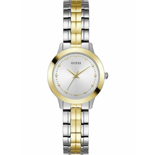 Наручные часы GUESS Женские наручные часы GUESS W0989L8, золотой, серый (серый/серебристый/золотистый)