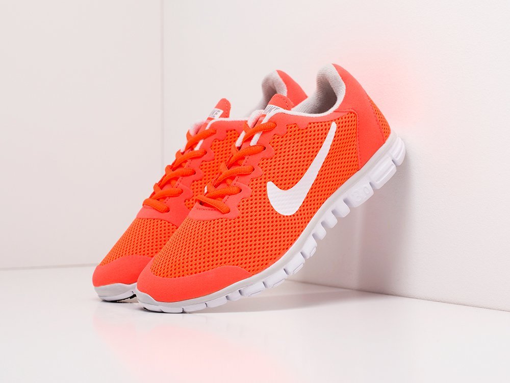 Кроссовки Nike Free 3.0 V2 (оранжевый) - изображение №1