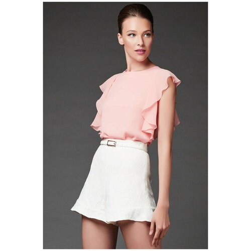 Блуза  Арт-Деко, розовый (розовый/коралловый) - изображение №1