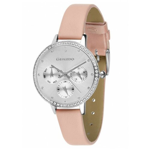 Наручные часы Guardo Premium Наручные часы GUARDO Premium B01340(1)-2, мультиколор, серебряный (разноцветный/серебристый/мультицвет) - изображение №1