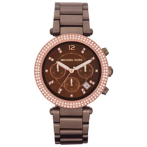 Наручные часы MICHAEL KORS MK5578, серый, розовый (серый/коричневый/розовый)