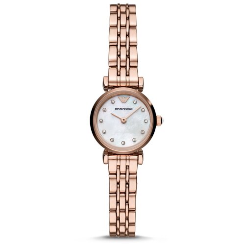 Наручные часы EMPORIO ARMANI Gianni T-Bar Наручные часы Emporio Armani AR11203, золотой, белый (белый/золотистый/розовое золото)