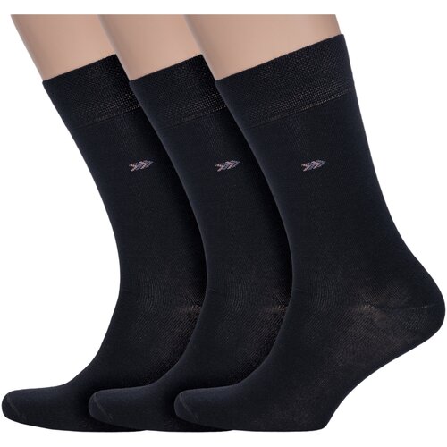 Мужские носки Брестский Чулочный Комбинат, 3 пары, черный