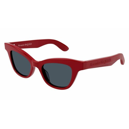 Солнцезащитные очки Alexander McQueen AM0381S 003, черный