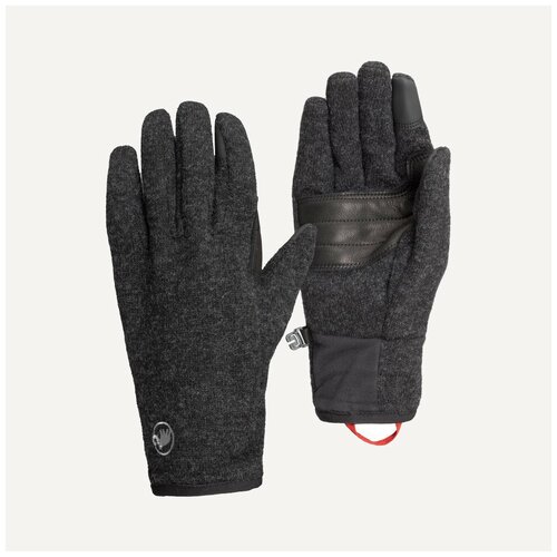 Mammut Перчатки Passion Glove black melange, 9 (серый)