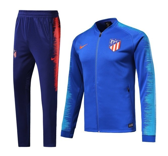 Спортивный костюм Nike FC Atl. Madrid (голубой) - изображение №1