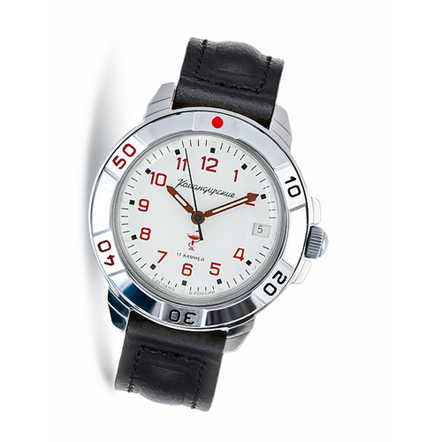 Наручные часы Восток Командирские Восток Командирские 43119Б, черный, серебряный (черный/серебристый/белый)