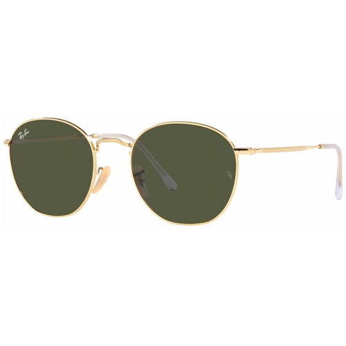 Солнцезащитные очки Ray-Ban, зеленый (зеленый/золотистый) - изображение №1