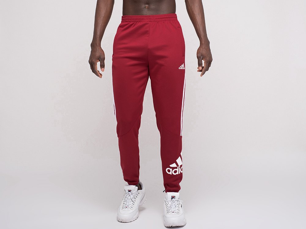 Брюки спортивные Adidas (бордовый) - изображение №1