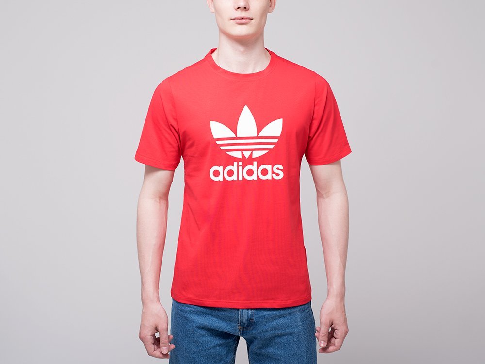 Футболка Adidas (красный) - изображение №1