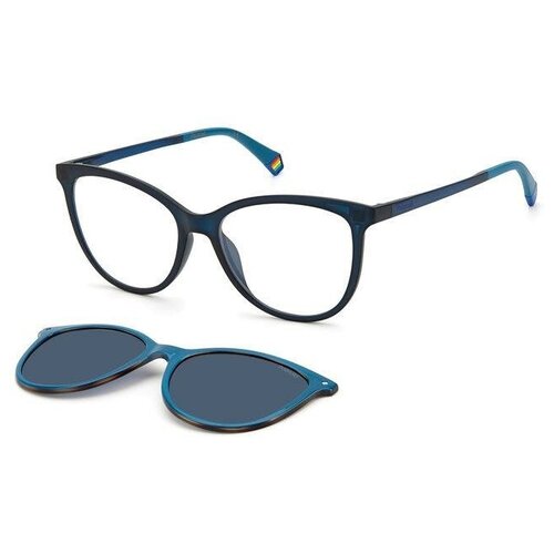 Солнцезащитные очки Polaroid (голубой) - изображение №1