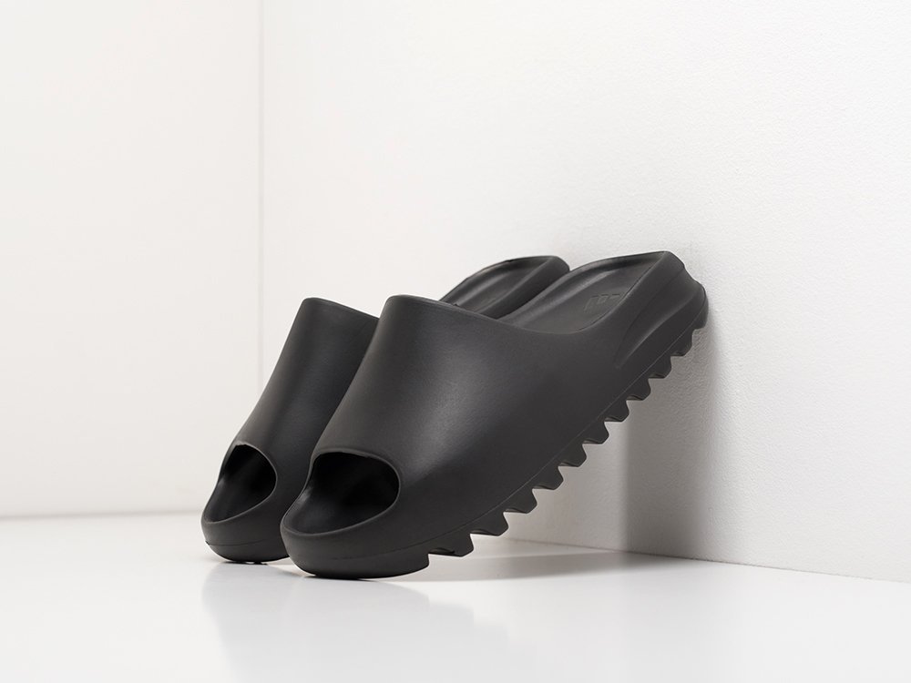 Сланцы Adidas Yeezy slide (черный) - изображение №1