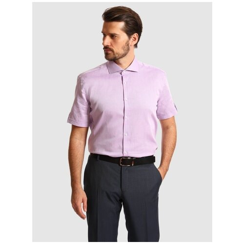 Рубашка KANZLER, фиолетовый - изображение №1