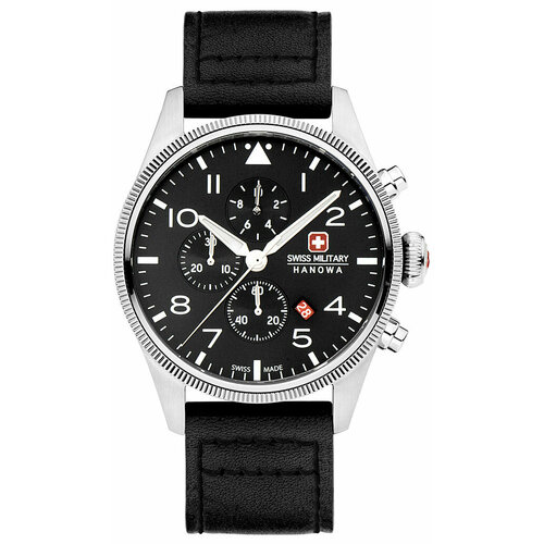 Наручные часы Swiss Military Hanowa Наручные часы Swiss Military Hanowa SMWGC0000401, черный
