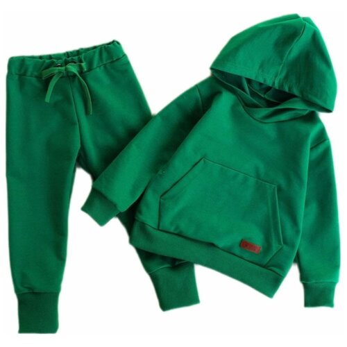 Комплект одежды Barosha Kids, синий (синий/зеленый)