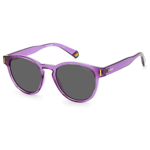 Солнцезащитные очки Polaroid, фиолетовый - изображение №1