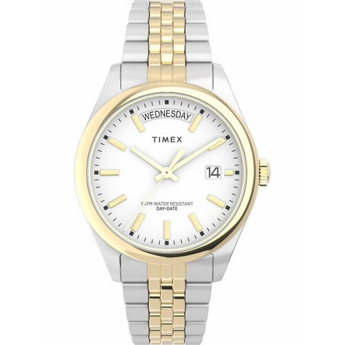 Наручные часы TIMEX Наручные часы Timex TW2V68500, белый, серебряный (серебристый/белый)