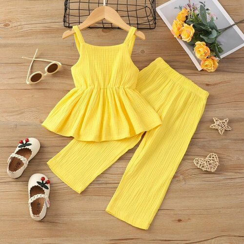 Комплект одежды , желтый