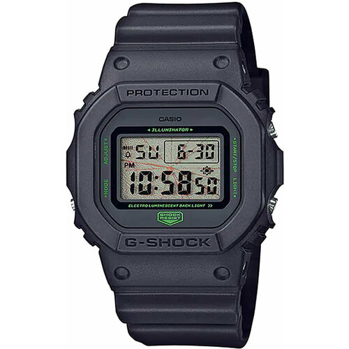 Наручные часы CASIO G-Shock Часы наручные (DW-5600MNT-1), черный