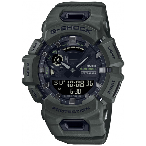 Наручные часы CASIO G-Shock Наручные часы Casio G-Shock GBA-900UU-3A, зеленый, черный (черный/зеленый/хаки)