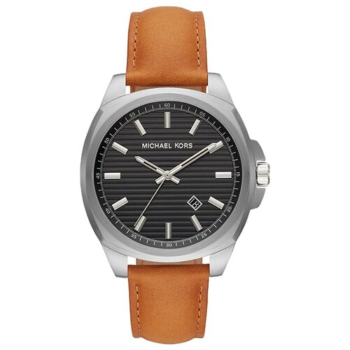 Наручные часы MICHAEL KORS MK8659, серебряный, черный (черный/серебристый/стальной)