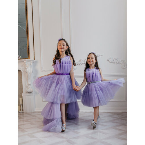 Платье, фиолетовый, лиловый (фиолетовый/сиреневый/лиловый) - изображение №1