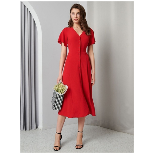 Платье VIAVILLE, красный - изображение №1