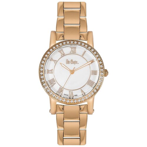 Наручные часы Lee Cooper LC06354.420, розовый (розовый/розовое золото)