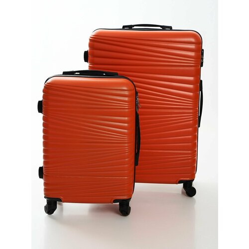 Комплект чемоданов Feybaul 31685, 65 л, оранжевый