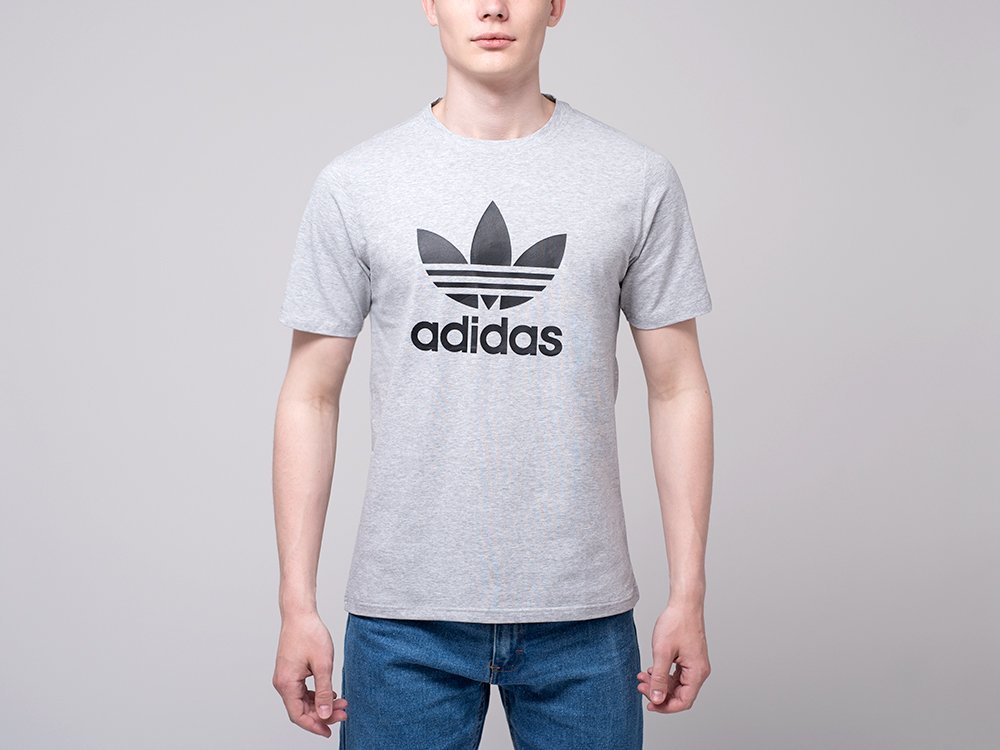 Футболка Adidas (серый) - изображение №1