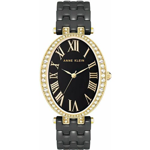 Наручные часы ANNE KLEIN Anne Klein 3900BKGB, черный