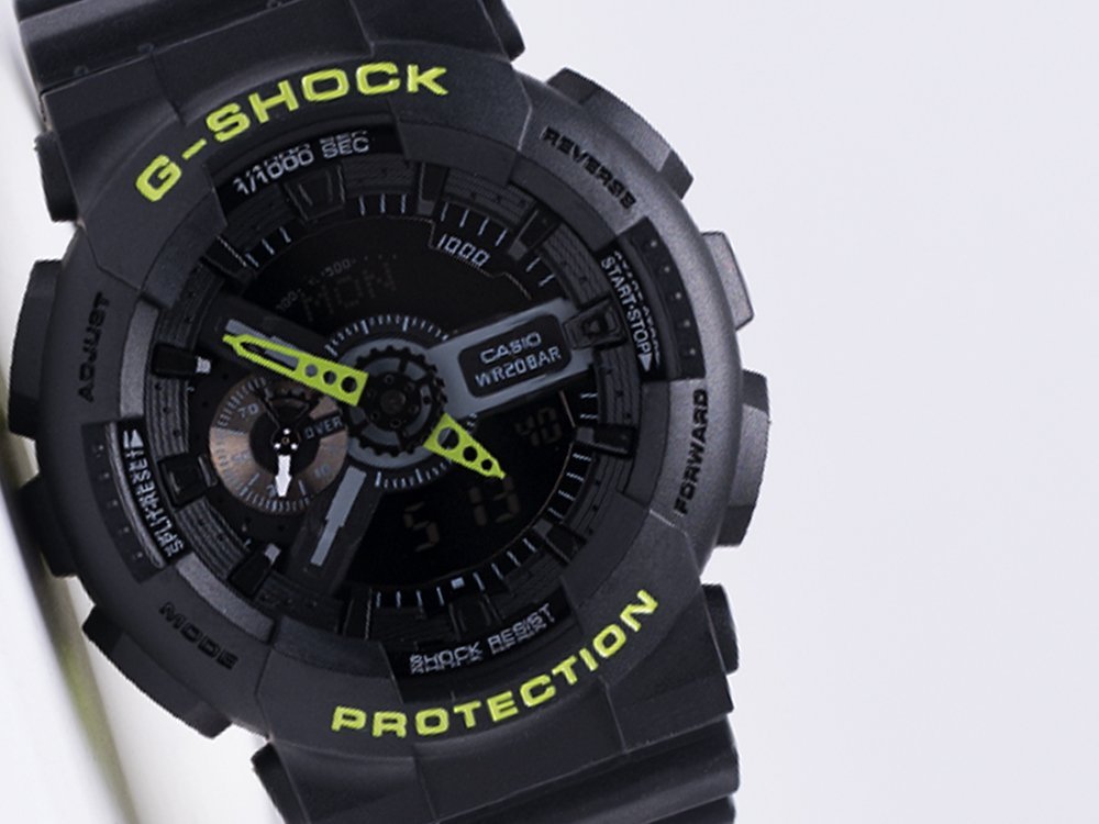 Часы Casio G-Shock GA-110 (черный) - изображение №1