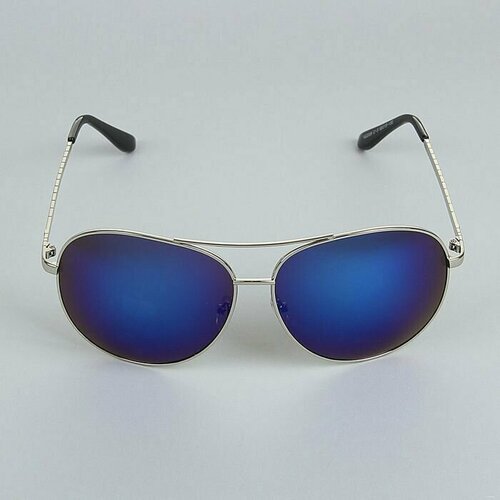 Солнцезащитные очки , серебряный (серебристый) - изображение №1