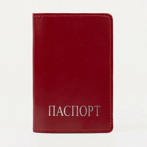 Обложка для паспорта , красный - изображение №1