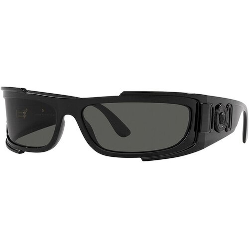 Солнцезащитные очки Versace VE 4446 GB1/87, серый (серый/черный)