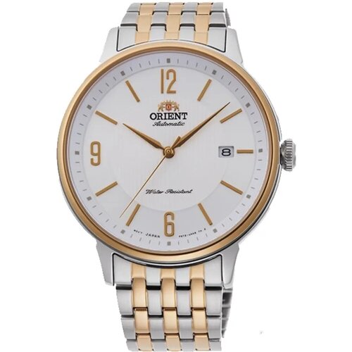 Наручные часы ORIENT Contemporary Наручные часы Orient RA-AC0J07S10B, белый, серебряный (серебристый/белый/серебряный)