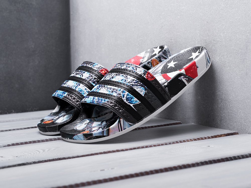 Сланцы Adidas (разноцветный) - изображение №1
