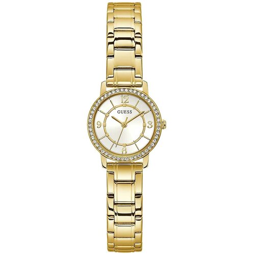 Наручные часы GUESS Наручные часы Guess Dress Melody, золотой, белый (белый/золотистый) - изображение №1