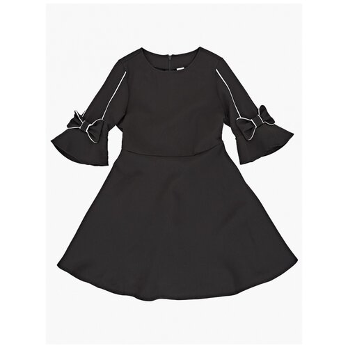 Платье Mini Maxi, черный, белый (черный/белый)
