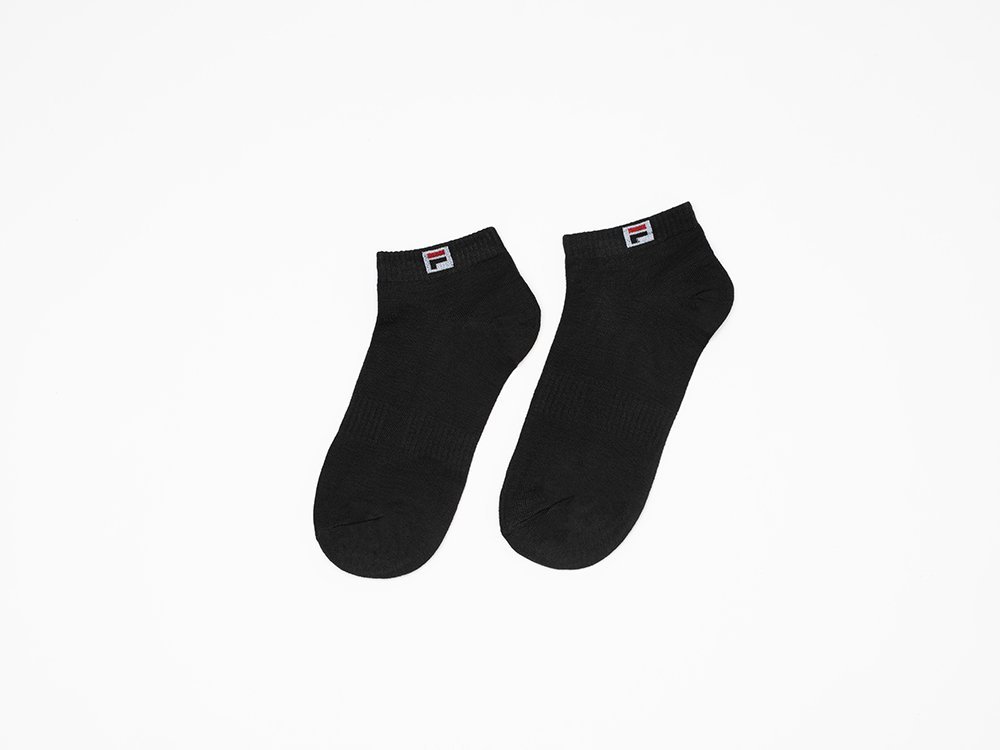 Носки короткие FILA (черный) - изображение №1
