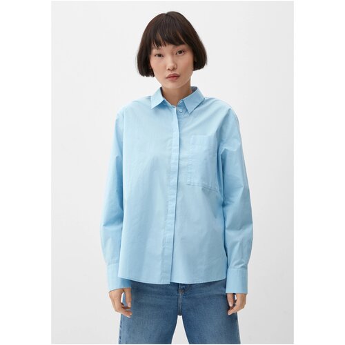 Блуза  s.Oliver (голубой/белый) - изображение №1