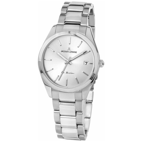 Наручные часы JACQUES LEMANS La Passion 1-2084D, наручные часы Jacques Lemans, мультиколор, серебряный (серебристый/мультицвет/стальной)